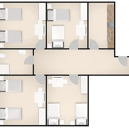 Apartment Grosszuegige Monteurwohnungen Marie Naehe Basf Ludwigshafen am Rhein